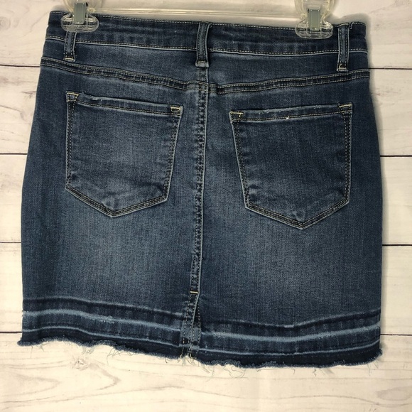 Kancan Kandace Denim Skirt size 3 (25) - Picture 4 of 6